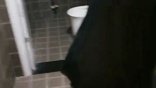 【69堂精品视频】极品美腿小骚货楼道厕所操逼扶着楼梯翘臀后入