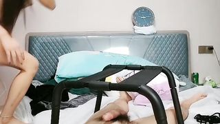 【69堂精品视频】170CM九头身骚御姐丁字裤包臀裙口交上位