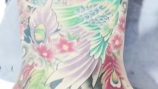 【69堂免费视频】满背纹身小姐姐！情趣装白嫩美乳！