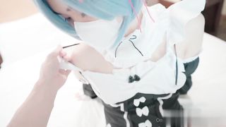 【69堂免费视频】性感cos雷姆竟然是一个绿帽奴下部