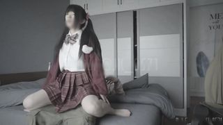 【69堂免费视频】约到双马尾幼齿小萝莉骑乘灵活好反差