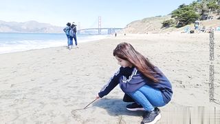 【69堂免费视频】旧金山性爱之旅 下流母狗羞耻露出