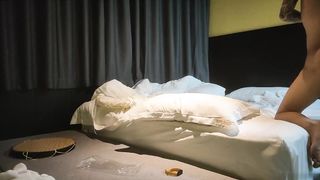 【69堂免费视频】新人纹身小哥约炮身材苗条美乳少妇太紧张没有射出来让加钟打飞机