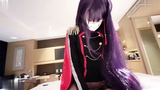 【69堂午夜视频】COS极品反差00后小萝莉_卡哇伊清纯系嫩妹，黑丝足交啪啪内射边玩边做人形小母狗