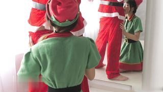 【69堂午夜视频】圣诞体验装的女友被轮奸