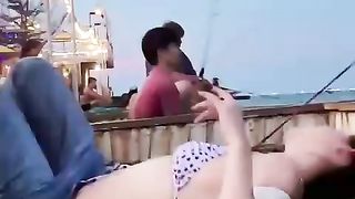 【69堂午夜视频】黑料吃瓜-高颜女神就是阿朱啊化身沙滩美人鱼献福利曼妙肉体在海上全裸骚拍极具看点