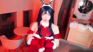 【69堂午夜视频】雏田和鸣人的羞羞圣诞夜 今天我就是鸣人君的圣诞礼物呢