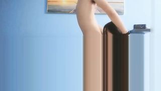 【69堂午夜视频】高颜值紧身蓝衣女神约到酒店，甜美性感精致苗条，爱抚挑逗美腿滑嫩销魂，享受口交舔吸啪啪猛操逼穴