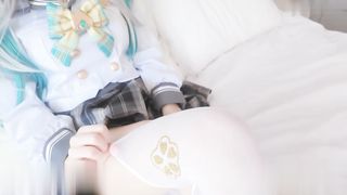 【69堂午夜视频】流萤春日手信COS清纯JK淫语挑逗极品嫩穴榨精内射